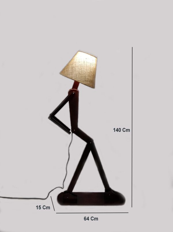 Wooden Floor Lamp